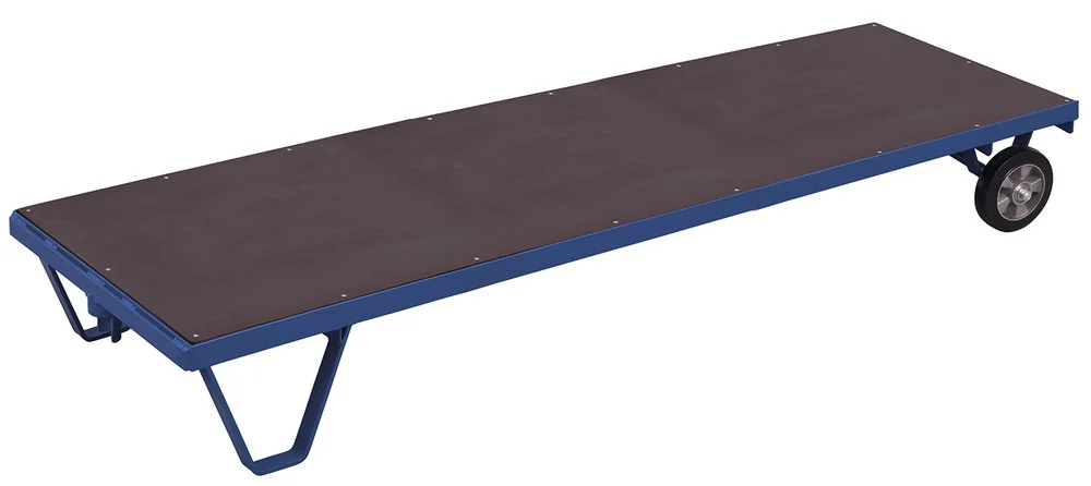 Pojazdná plošina s 2 kolesami, zu-1139 VARIOFIT, 3290 x 800 mm, 1500 kg