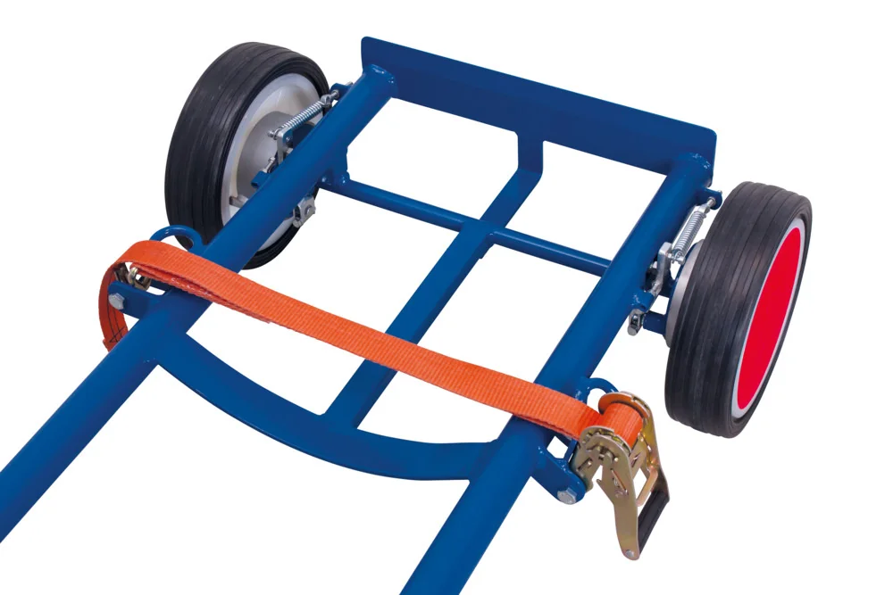 Vozík na 60 a 200 l sudy, 250 kg, samočinná brzda, zu-3344, VARIOFIT